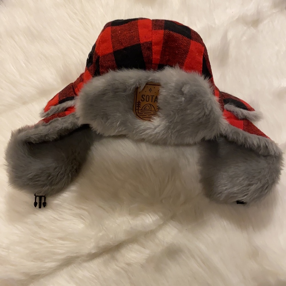 Sota bomber hat Buffalo plaid Minnesota